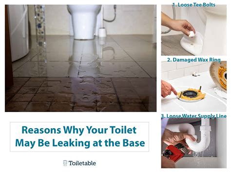 Toilet Leaking at the Base, How to Tell, Causes & Fixes